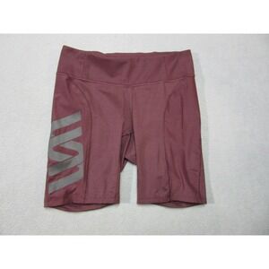 Second Skin Shorts Womens Small Red Compression Biker Athletic Running Cycling